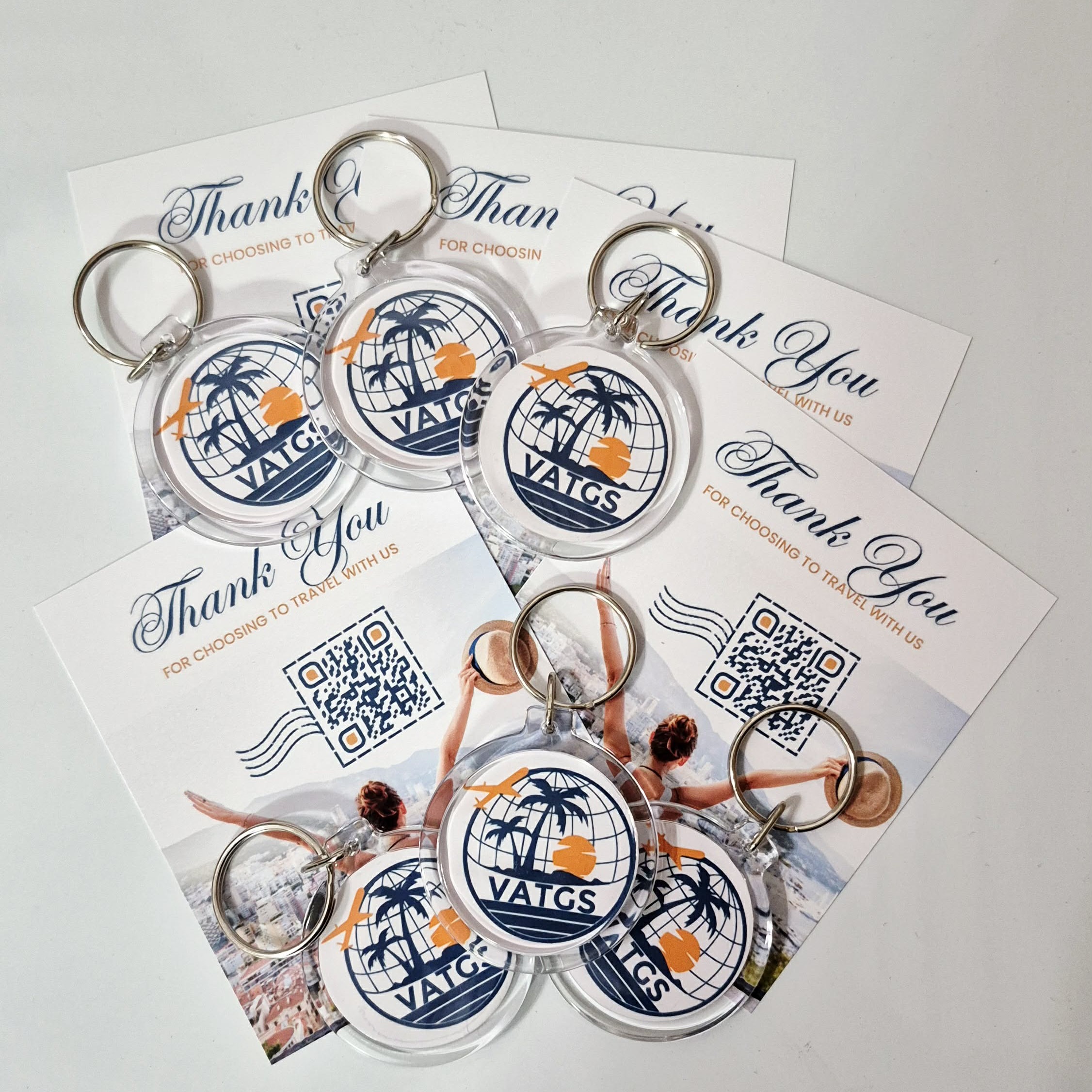 photolock keychain or bag charm made for VATGS Travel